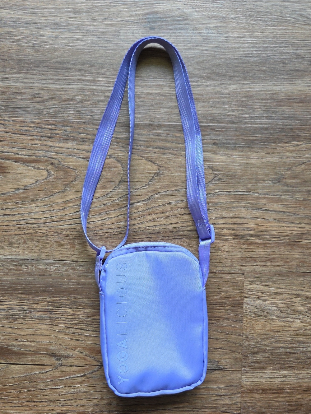 Yogalicious Lavender Crossbody Phone Pouch